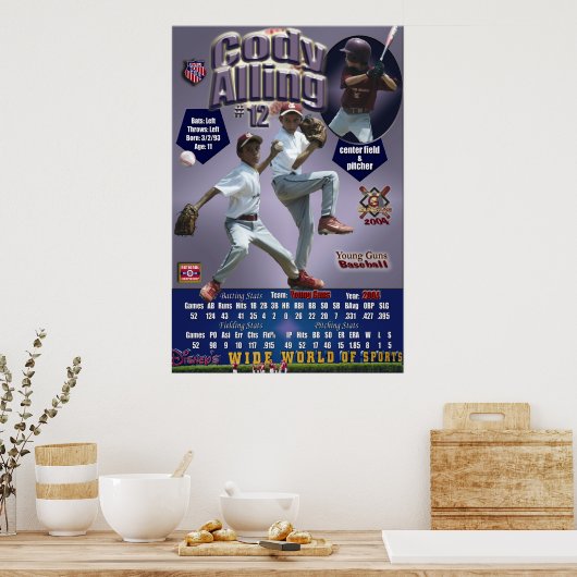 Poster Cody Alling (Cuisine)