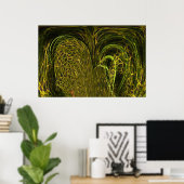 Poster coeur (Bureau à domicile)