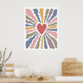 Poster Coeur (Cuisine)