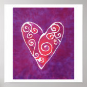 Poster Coeur #1 (Devant)