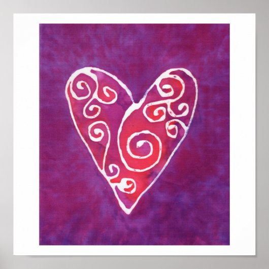 Poster Coeur #1 (Devant)