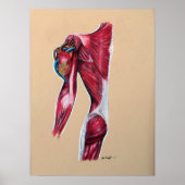 Poster Coeur à manches (Devant)