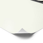 Poster Coeur Amoureux des chats noir Saint Valentin No2 (Coin)