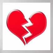 Poster Coeur brisé (Devant)