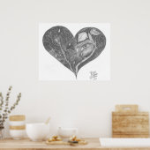 Poster Coeur brisé (Cuisine)