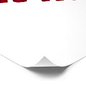 Poster Coeur brisé guéri avec patch et citation de vie (Coin)