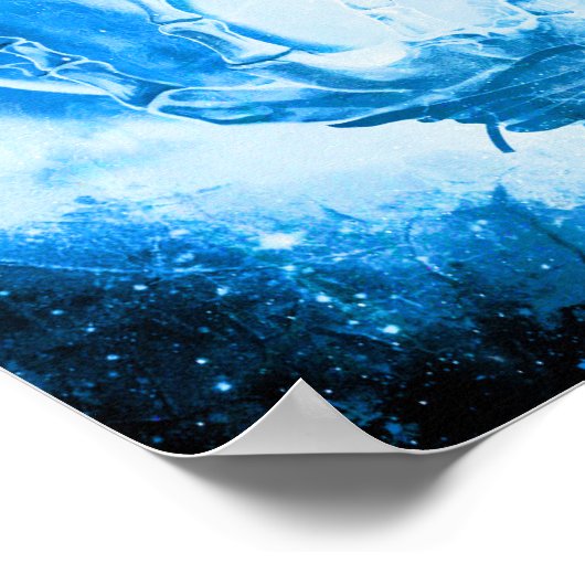 Poster Coeur congelé (Coin)