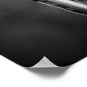 Poster coeur crucifié (Coin)