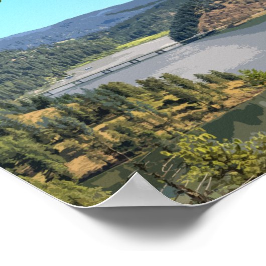 Poster Coeur d’Alene Idaho Souvenir (Coin)