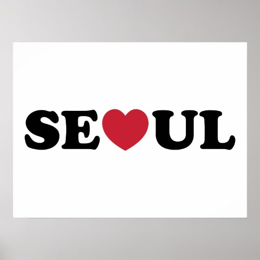 Poster Cœur d'amour de Séoul (Devant)