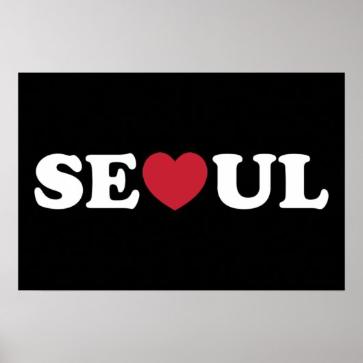 Poster Cœur d'amour de Séoul (Devant)