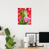 Poster Cœur de Caméléon (Amour toi) (Bureau à domicile)