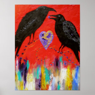 Poster Coeur de corneille