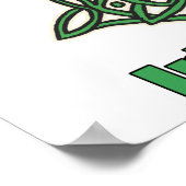 Poster Coeur de danse irlandaise (Coin)