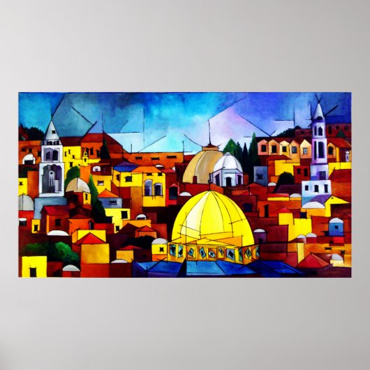 Poster Coeur de Jérusalem (Devant)