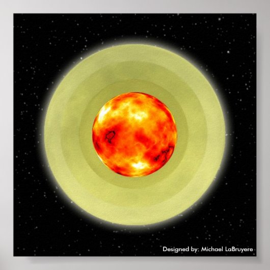 Poster Coeur de la Lune (Devant)