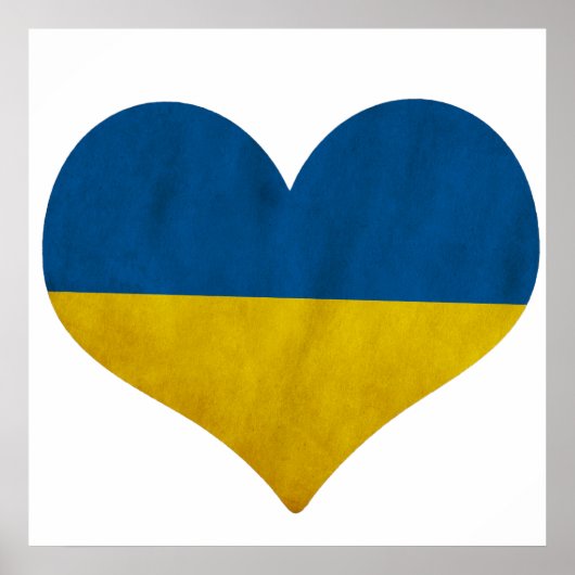 Poster Coeur de l'Ukraine (Devant)