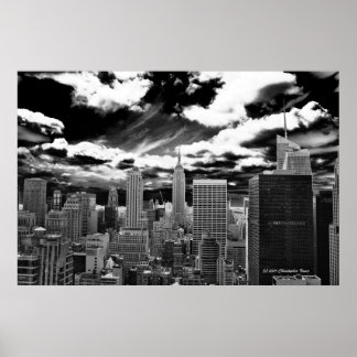 Poster Coeur de Manhattan - 30 Rockefeller Plaza