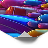 Poster Coeur de Pinball Candyland (Coin)