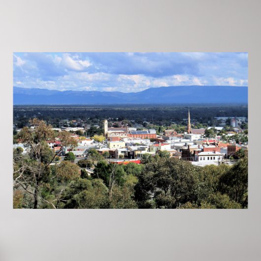Poster Cœur de Stawell et des Grampians (Devant)