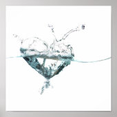 Poster coeur d'eau (Devant)
