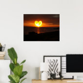 Poster Coeur des San Juans (Bureau à domicile)