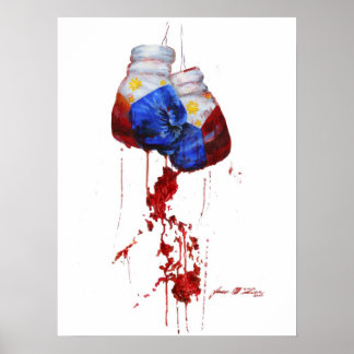 Poster Coeur du guerrier philippin