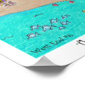 Poster Coeur du West End #6, Roatan, Honduras (Coin)