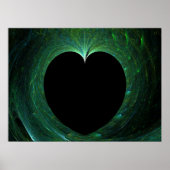 Poster Coeur éclos (Devant)