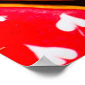 Poster Coeur en forme de biscuits glaçage pour le jour de (Coin)