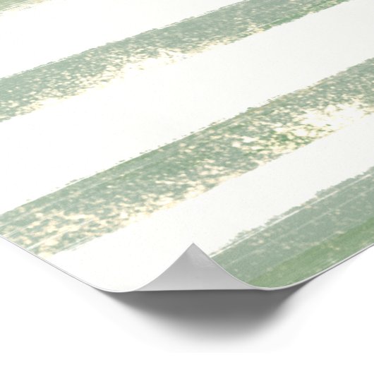 Poster Coeur Et Rayures (Coin)