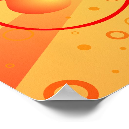 Poster Coeur flamand ailé (Coin)