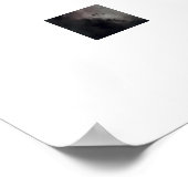 Poster Coeur fleuri (Coin)