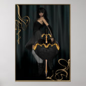 Poster Coeur gothique (Devant)