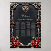 Poster Coeur gothique étonnant (Devant)