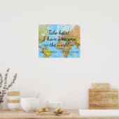 Poster Coeur, j'ai surmonté le monde. (Cuisine)