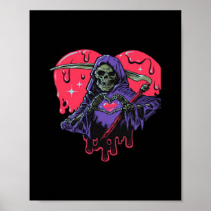 Poster Coeur Mains Reaper Classique
