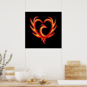 Poster Coeur Phoenix (Cuisine)