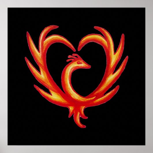 Poster Coeur Phoenix (Devant)