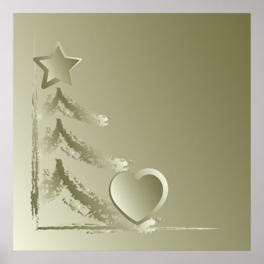 Poster Coeur pour Noël (Devant)