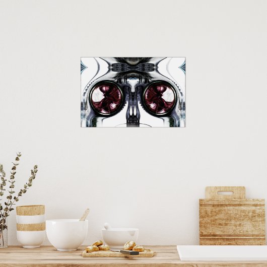 Poster Coeur Sang Sans (Cuisine)