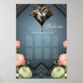 Poster Coeur steampunk fascinant (Devant)