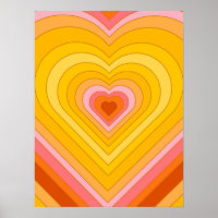 Coeur super à couche rétro