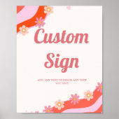 Poster Coeur valentin Super rétro Symbole de fête personn (Devant)