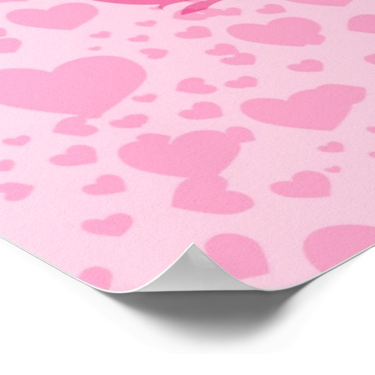 Poster Coeurs (Coin)