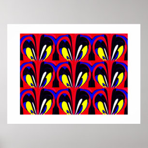 Poster Coeurs