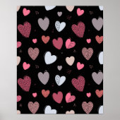 Poster Coeurs 2 (Devant)