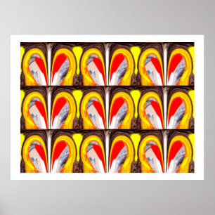 Poster Coeurs chanceux