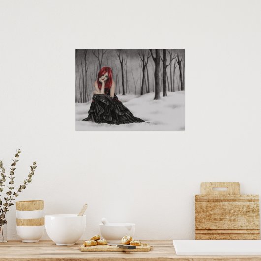 Poster Coeurs congelés (Cuisine)