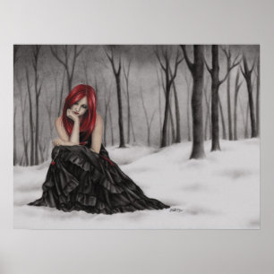 Poster Coeurs congelés